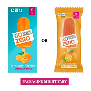 Go Zero - Valencia Orange - Low Calorie Fruit Pops