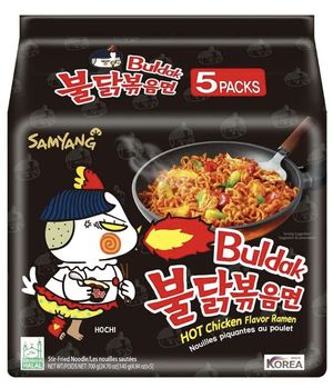 Korean Samyang Hot Chicken Flavour Ramen Non Veg