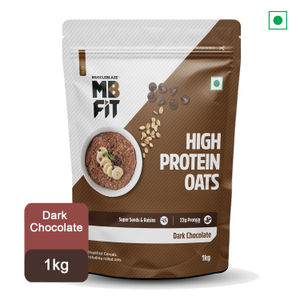 MuscleBlaze Fit High Protein Oats (Dark Chocolate)