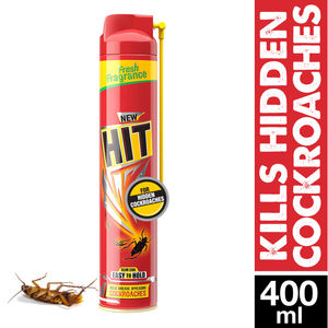 HIT Crawling Insect Killer – Cockroach Killer Spray With Deep-Reach Nozzle