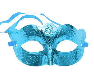 Metallic Eye Mask For Party - Assorted Color & Design