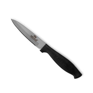 Fackelmann Nirosta Alpha Stainless Steel Vegetable Knife | Black & Silver | Ergonomic Handle