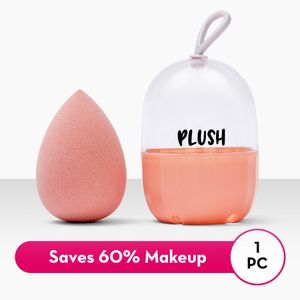 Plush Beauty Sponge For Smooth Makeup Application Peachy Puff Makeup Blender