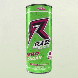 Raze Functional Energy Drink Sour Gummy Can