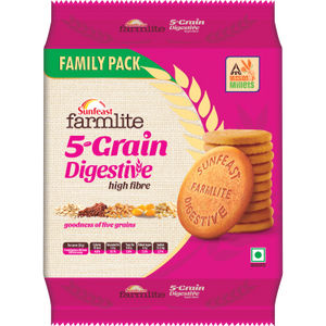 Sunfeast Farmlite 5 Grain Digestive Biscuit - High In Fibre