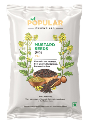 Popular Essentials Mustard Seeds Rai Big