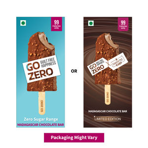 Go Zero - Madagascar Chocolate Bar - Low Calorie Icecream