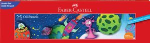 Faber-Castell Oil Pastels Normal 10.5Mm Pack Of 25