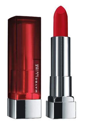 Maybelline New York Color Sensational Creamy Matte Lipstick 640 Red Liberation
