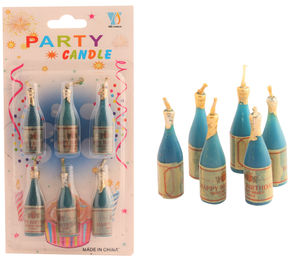 Birthday Champagne Candles