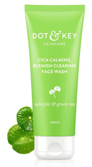 Dot & Key Cica Salicylic Face Wash With Tea Tree Oil For Oily Acne Prone Skin