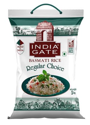 India Gate Regular Choice Basmati Rice (Medium Grain)
