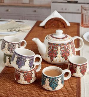 Mystic Ceramic Tea 7 Pcs Set