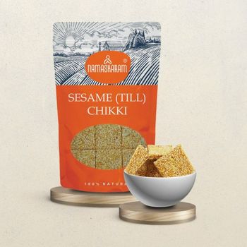 Namaskaram Sesame (Till) Chikki