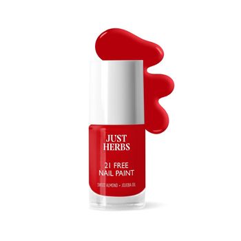 Just Herbs Nail Paint (Wild Indian Rose)