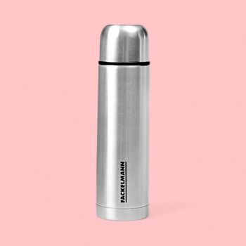 Fackelmann Sip Up Insulated Bottle 750ml Stainless Steel Premium Finish Sleek Design, 48 Hrs 1.0 PIECE