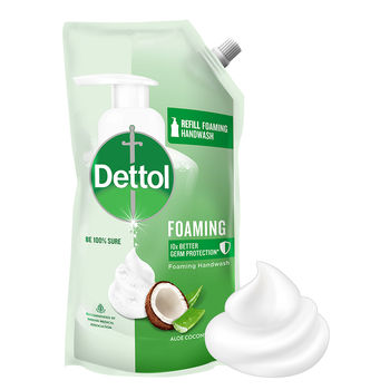 Dettol Foaming Hand Wash - Moisturizing & Gentle Refill Handwash