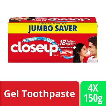 Closeup Toothpaste | Long lasting 18 Hours Of Fresh Breath & White Teeth