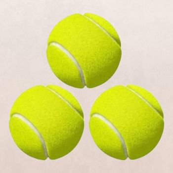 Tennis Ball Green (Pack Of 3)