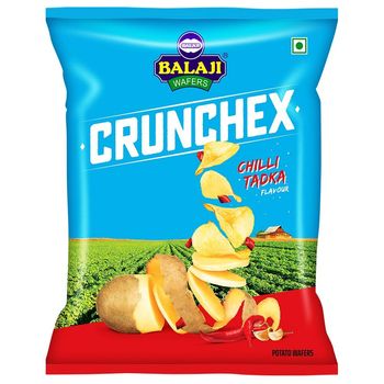 Balaji Crunchex Chili Tadka Wafers