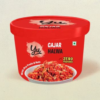 Yu Gajar Halwa - Sweet Indian Mithai Dessert