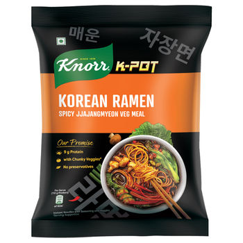 Knorr Korean Ramen Spicy Jjajangmyeon Veg Meal