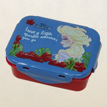 Disney Frozen Lunch Box (Red & Blue)