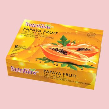 NutriGlow Papaya Fruit Facial Kit For Men