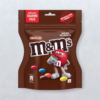 m&m's Milk Chocolate Candies Resealable Sharing Pack