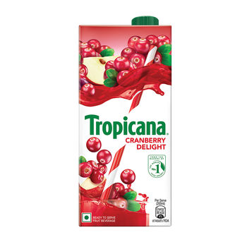 Tropicana Cranberry Delight Juice Tetrapack