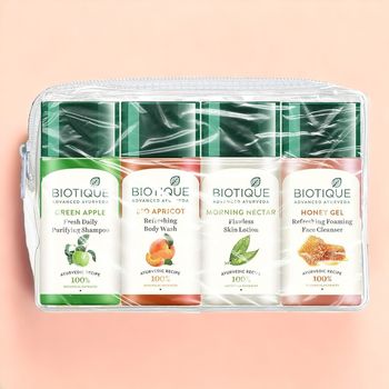 Biotique Bath & Body Travel Kit Gift Set