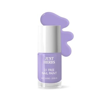 Just Herbs Nail Paint (Orchid Bloom)