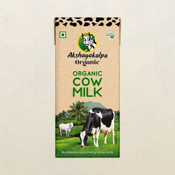 Akshayakalpa Organic Cow Milk - Uht