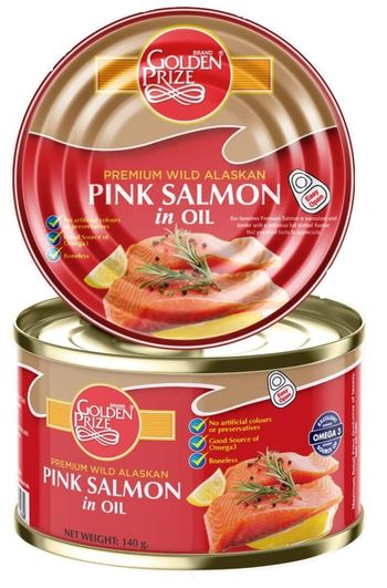 Golden Prize Pink Salmon In Oil