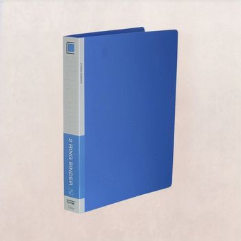 Chrome A4 Ring File 2 Ring Binder