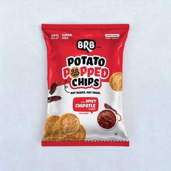 BRB Potato Popped Chips - Spicy Chipotle Flavour