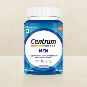 Centrum Men|Supports Overall Health (Veg) | World's No.1 Multivitamin