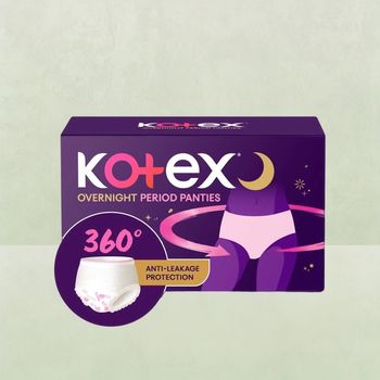 Kotex Overnight Period Panties - M-L