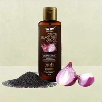 Wow Skin Science Onion Black Seed Hair Oil