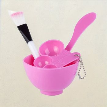 Facial Bleach Face Mask Mixing Bowl Set, Assorted Color