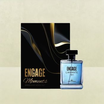 Engage L'amante Moments Perfume Gift Box For Men, Aqua and Fresh