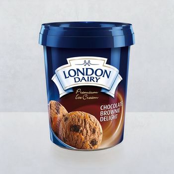 London Dairy Choco Brownie Delight Ice Cream Tub