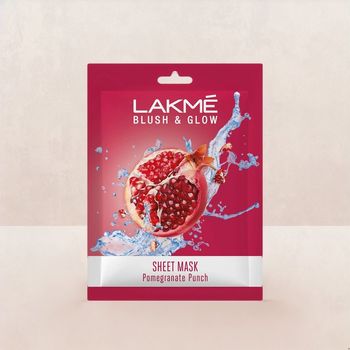 Lakme Blush & Glow Pomegranate Sheet Mask