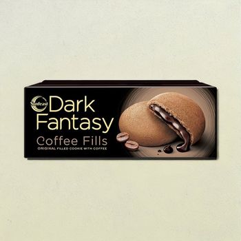 Sunfeast Dark Fantasy Coffee Fills, Original filled cookie with Coffee flavour | Perfect Snack