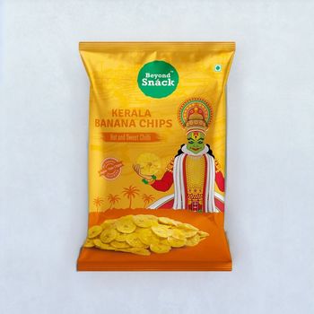 Beyond Snáck Kerala Banana Chips - Hot and Sweet Chilli