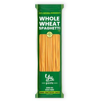 Yu 100% Whole Wheat Spaghetti Pasta