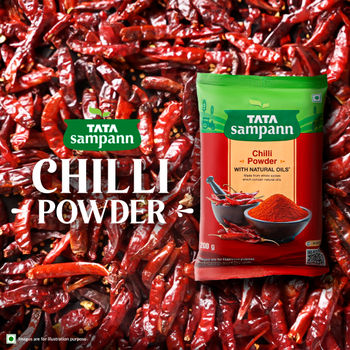 Tata Sampann Chilli Powder with Natural Oils Lal Mirchi Powder