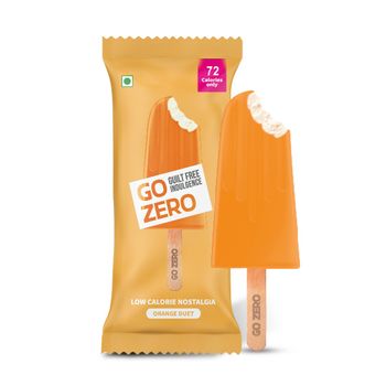 Go Zero - Nostalgia Orange Duet Ice Cream