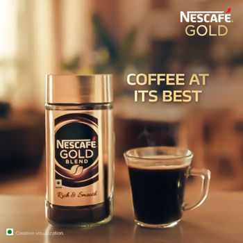 Nescafe Gold Blend Rich and Smooth Instant Coffee Powder