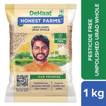 Dehaat Honest Farms Unpolished Urad Whole